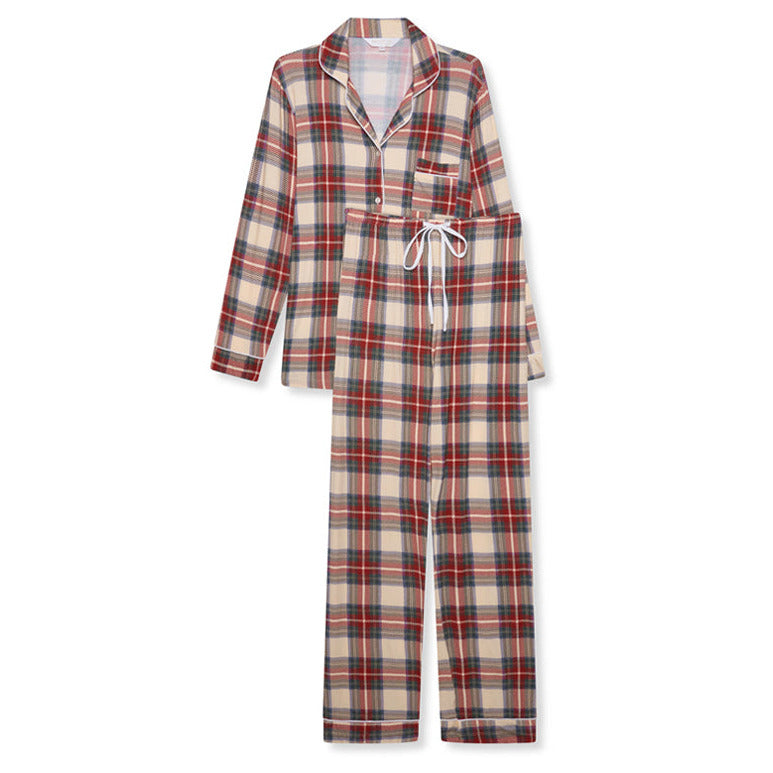 Stretch Pyjama Trouser Set - Highland Check-1