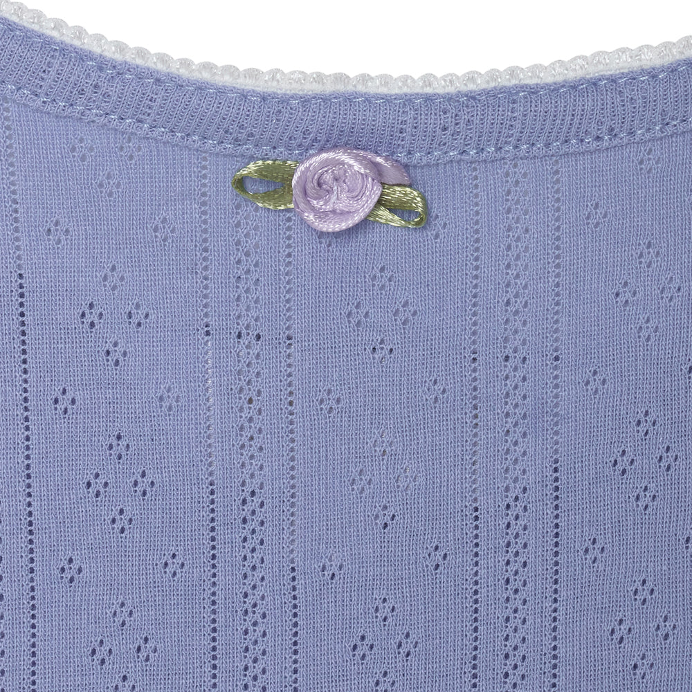 Pointelle Cami Top -Blue Violet - The NAP Co. - image 2
