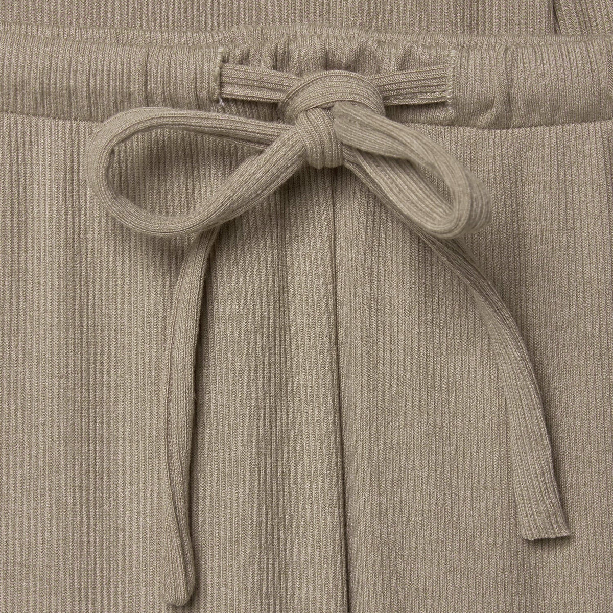 Stretch  Ribbed Pyjama Trouser Set - Cappuccino - The NAP Co. - image 2