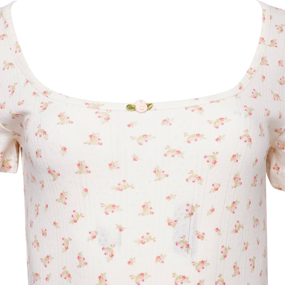 Pointelle Sleep Dress- Rose - The NAP Co. - image 2